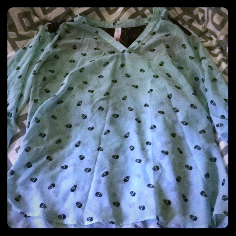 Light blue shirt